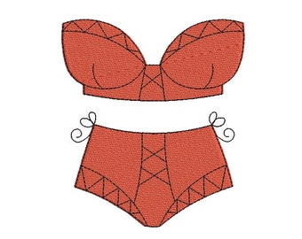 instant download embroidery design   Bandage underwear
