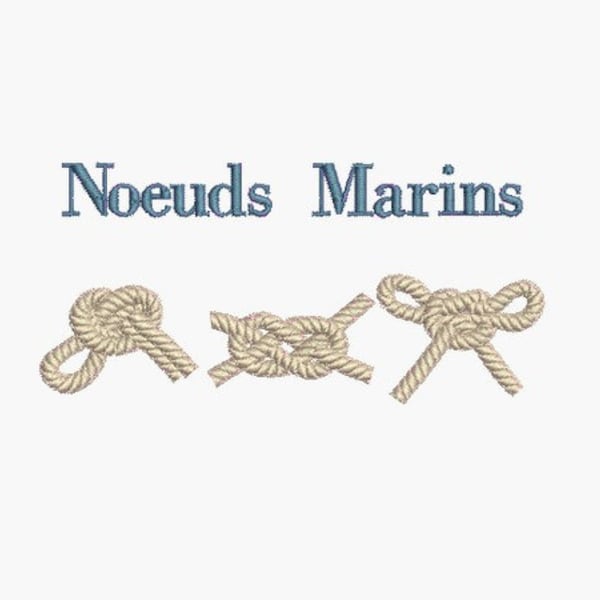 instant download embroidery  Marine knots