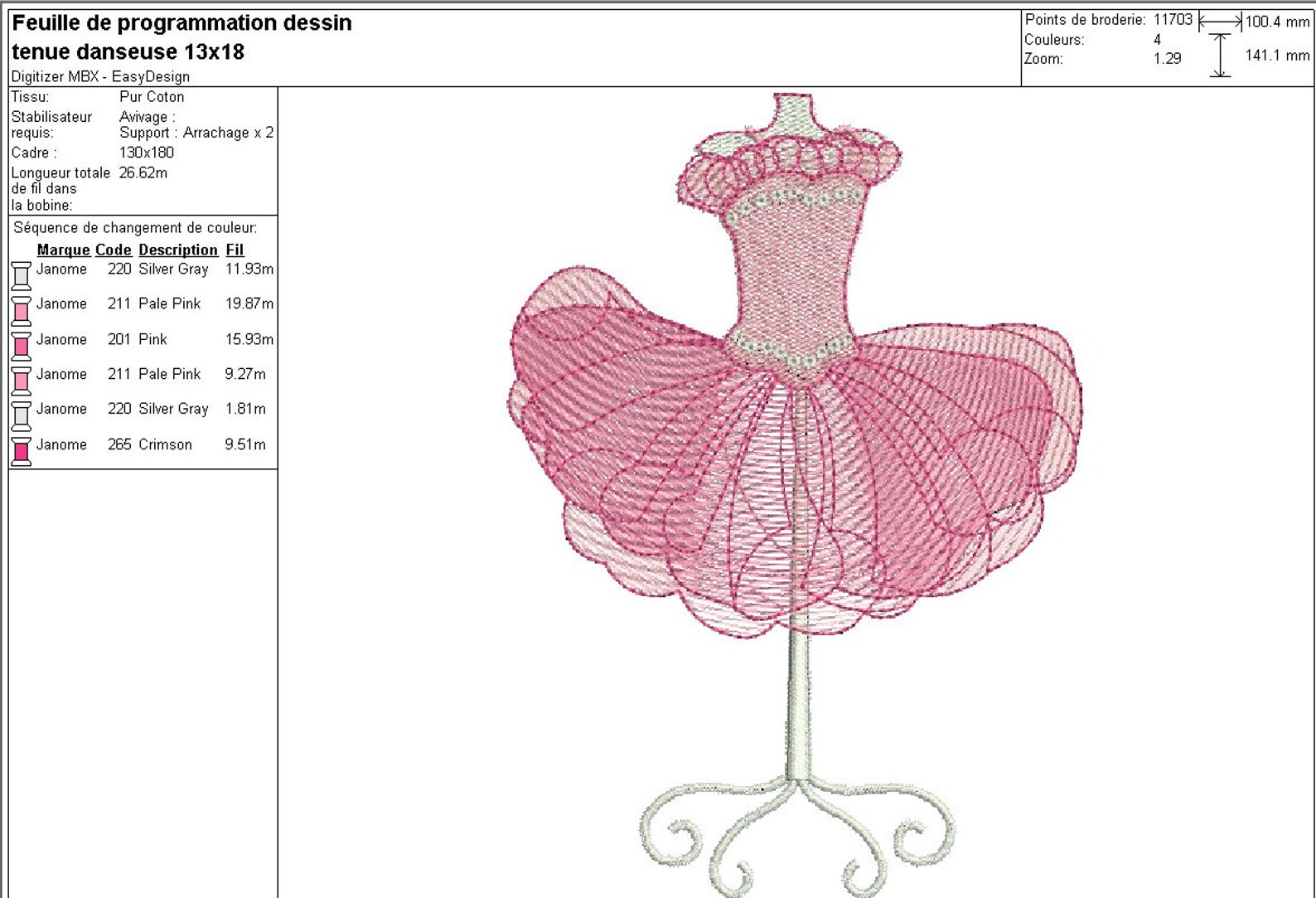 instant download machine embroidery design ballet dancer holding