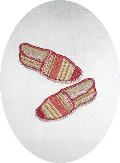 Basque Embroider Instant Download Embroidery Design Applique Basque Country Espadrilles ...