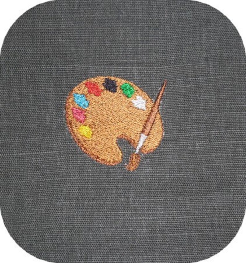 P018 Bleach Paint Embroidery