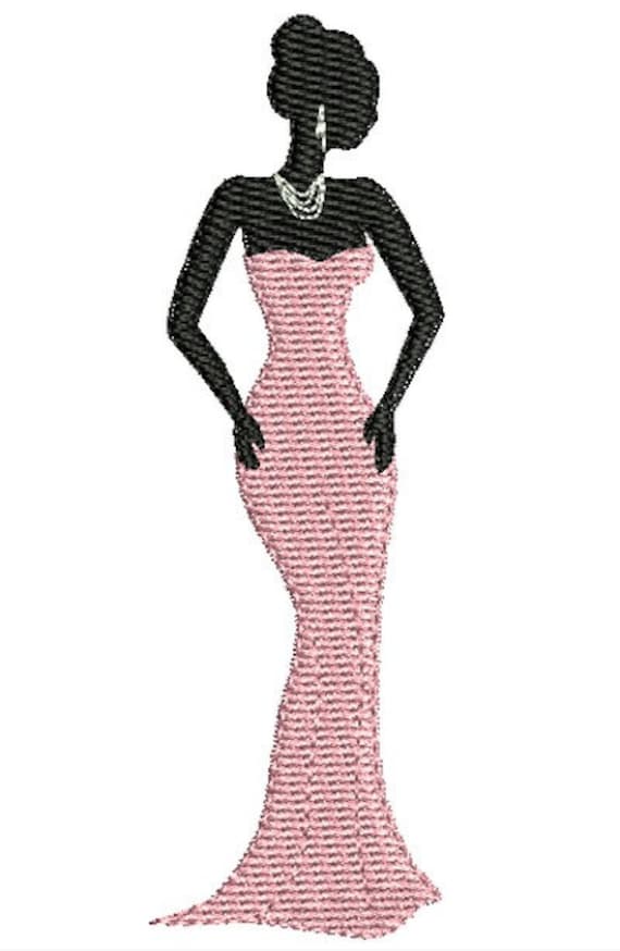 Instant download embroidery elegant woman silhouette 2  etsy Instant download embroidery elegant woman silhouette 2  etsy