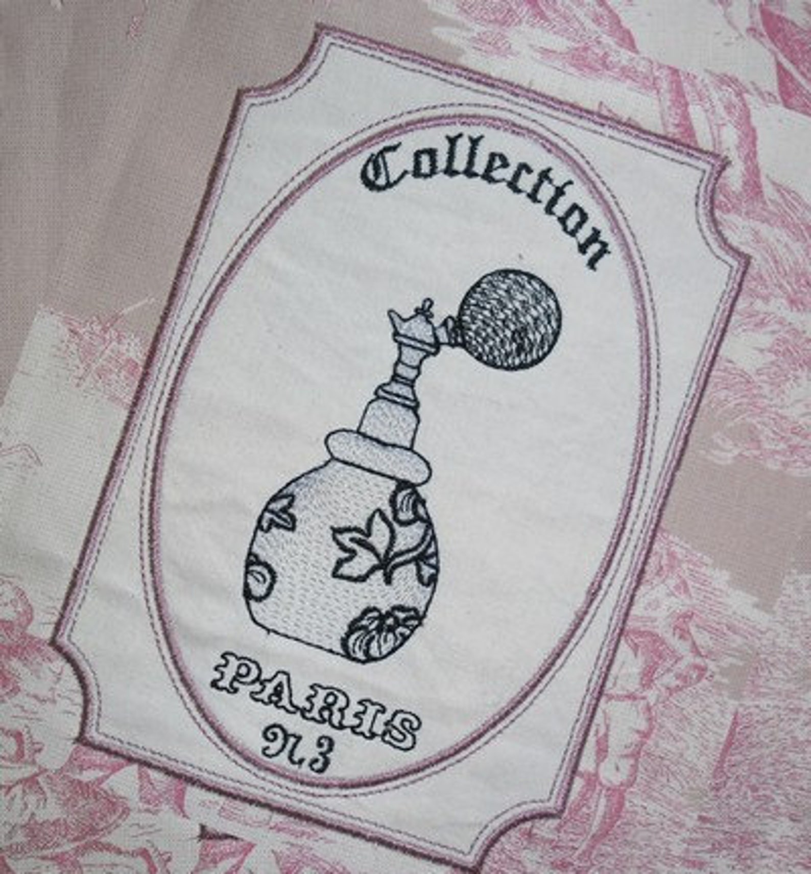 Instant Download Embroidery Design Perfume Bottle Collection Etsy