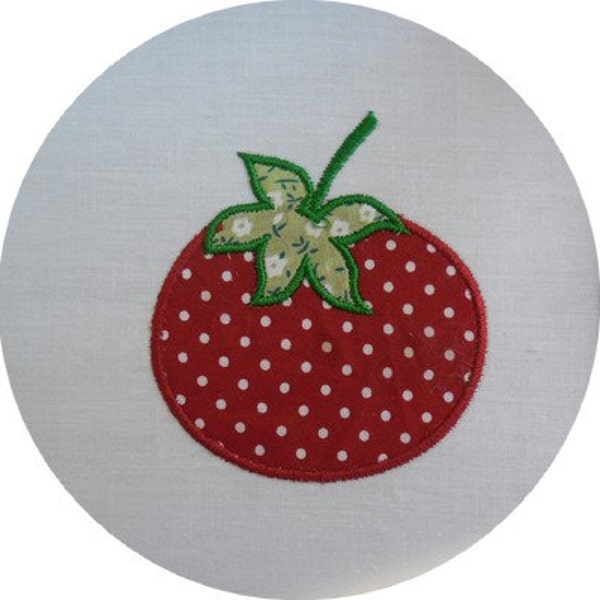 Tomato Applique - Etsy