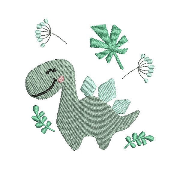 Instant download Machine Embroidery design stegosaurus dinosaur