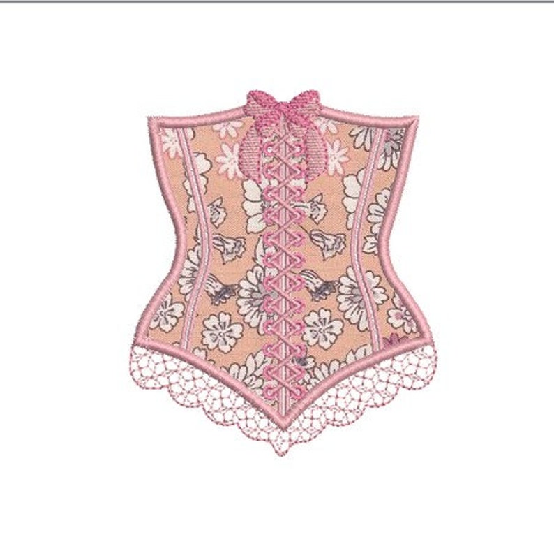 Instant download machine embroidery applique lingerie bustier etsy Instant download machine embroidery applique lingerie bustier etsy