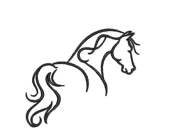 Instant download Machine  Embroidery design horse