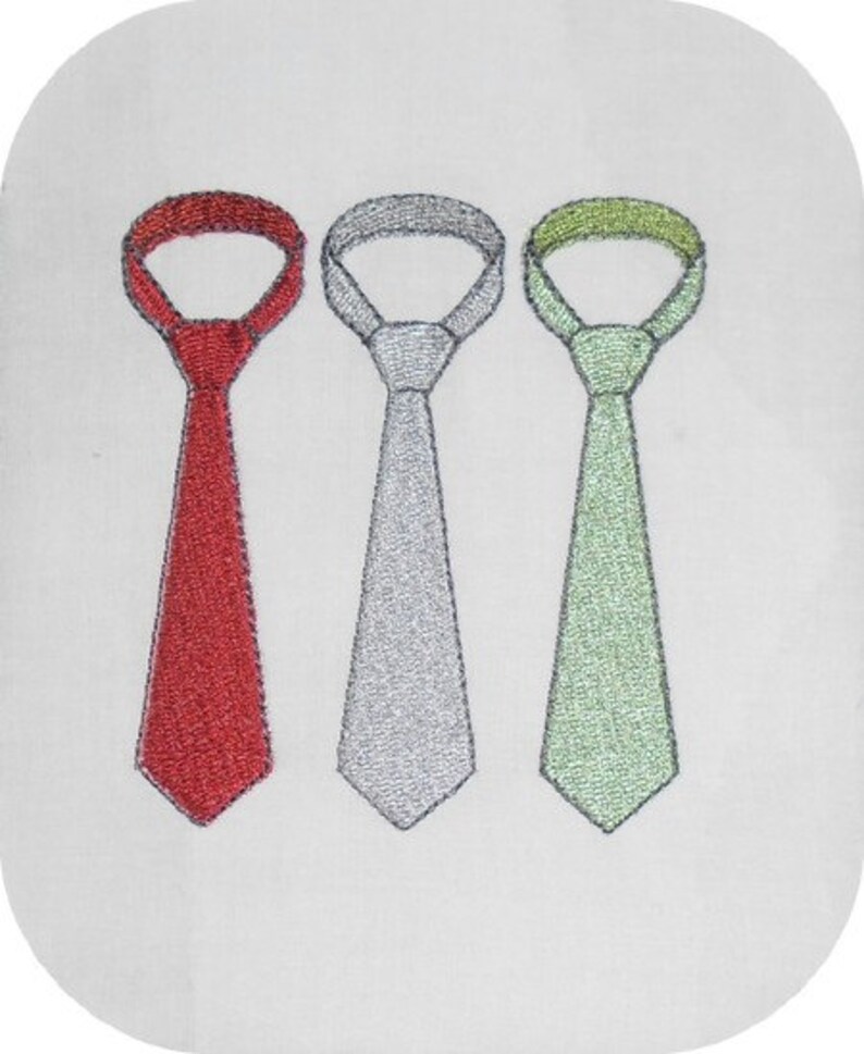 Instant Download Embroidery Design Tie Etsy