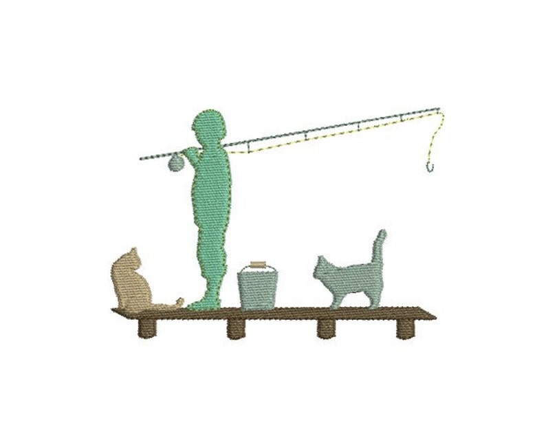 Instant download machine embroidery fisherman  etsy Instant download machine embroidery fisherman  etsy