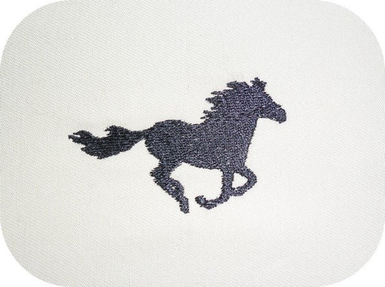 Instant download Machine Embroidery Silhouette galloping horse image 4