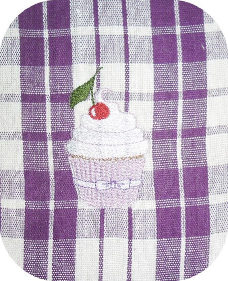 Instant Download Machine Embroidery Cake Cherry Etsy