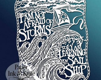 Not Afraid of Storms | Etsy UK