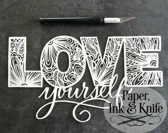 Download Self love svg | Etsy