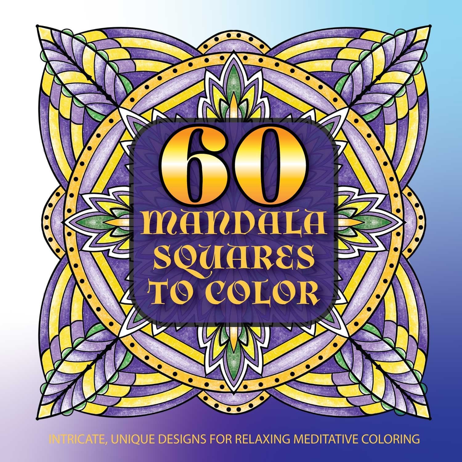 25 MANDALA COLORING Pages Adult Coloring Book Mindfulness