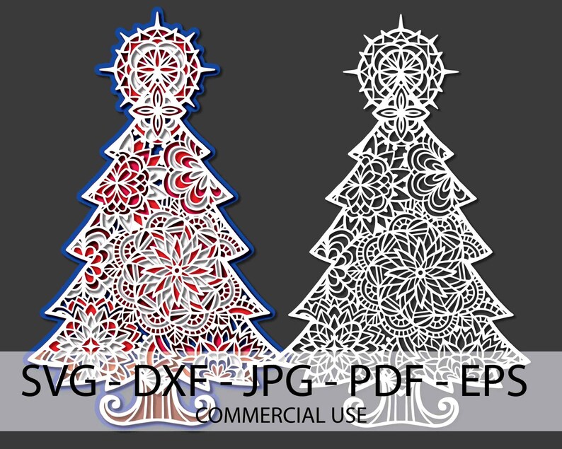 Download Christmas 3D Mandala Svg Free - Free SVG Cut File - Best ...