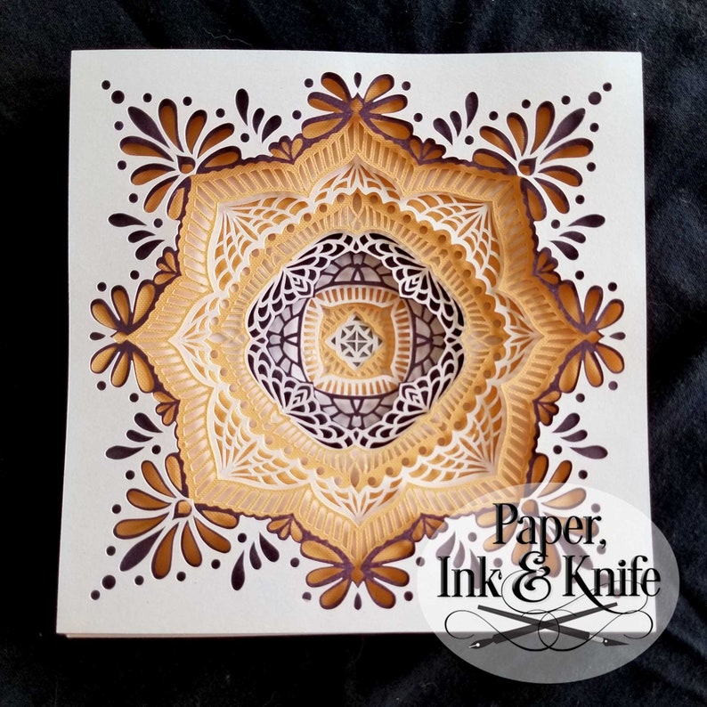 Free Free 321 Layered Paper Mandala SVG PNG EPS DXF File
