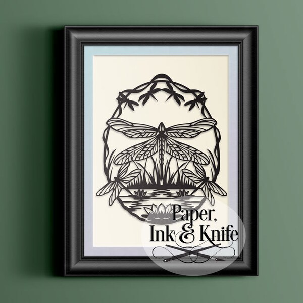 Mirrored Dragonflies Papercut template. Beginner to Intermediate Level. Commercial or personal use. Includes PDF and SVG files. Mirrored Dragonflies Papercut template. Beginner to Intermediate Level. Commercial or personal use. Includes PDF and SVG files.