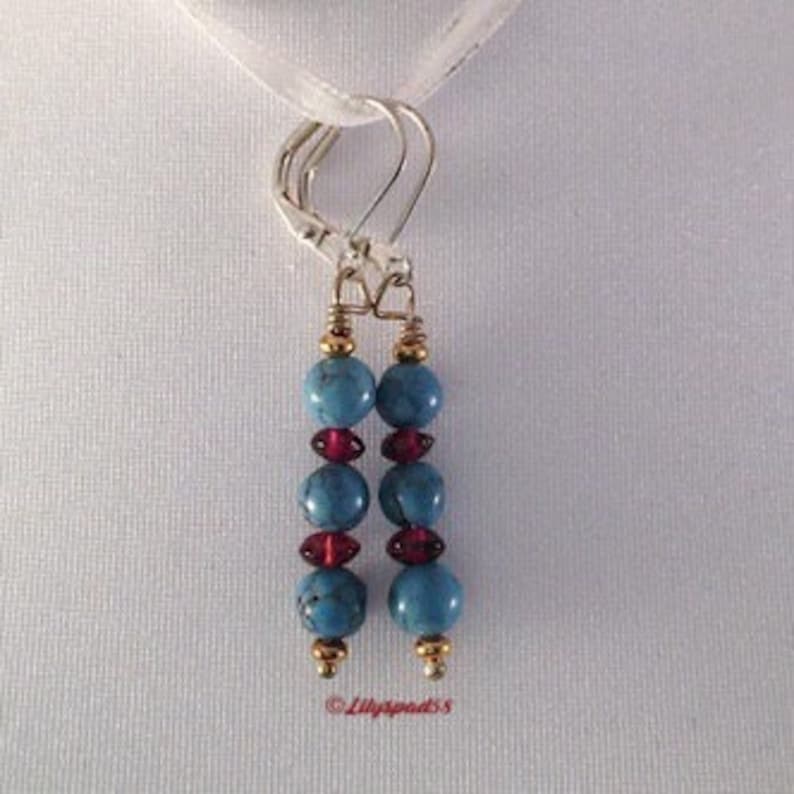 Gifts Under 50 Special Gift for Her Boho Bead Set Art Nouveau Style Natural Garnet Beads Southwest Style Artisan Made