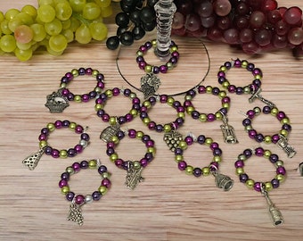 Wine Theme Ring Set, Wine Bottle Charms, Wine Bottle Decor, Hostess Gift Ideas, Nu Goth, Trending Now, Popular Right Now