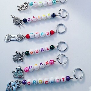 PLIGREAT 24 stuks haakvergrendeling, steekmarkers, zachte klei, wolken, bedels, steken, markeerset, breien, steekteller, doe-het-zelf oorbellen, halsketting, handwerk, sieraden, accessoires, cadeau