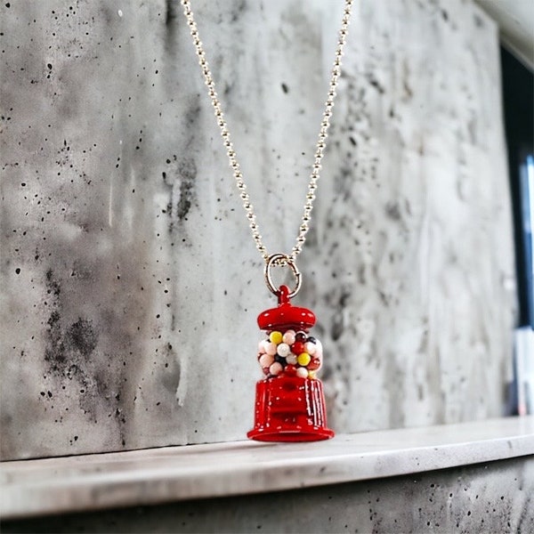 Gum Ball Machine Necklace, Candy Dispenser, Necklace Aesthetic, Trending Now, Popular Right Now