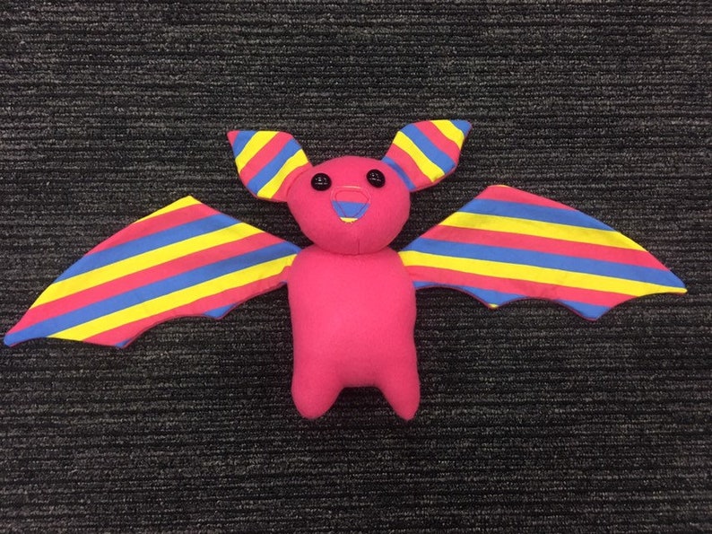 Pride Bat Plush LGBTQ Plushies - Etsy