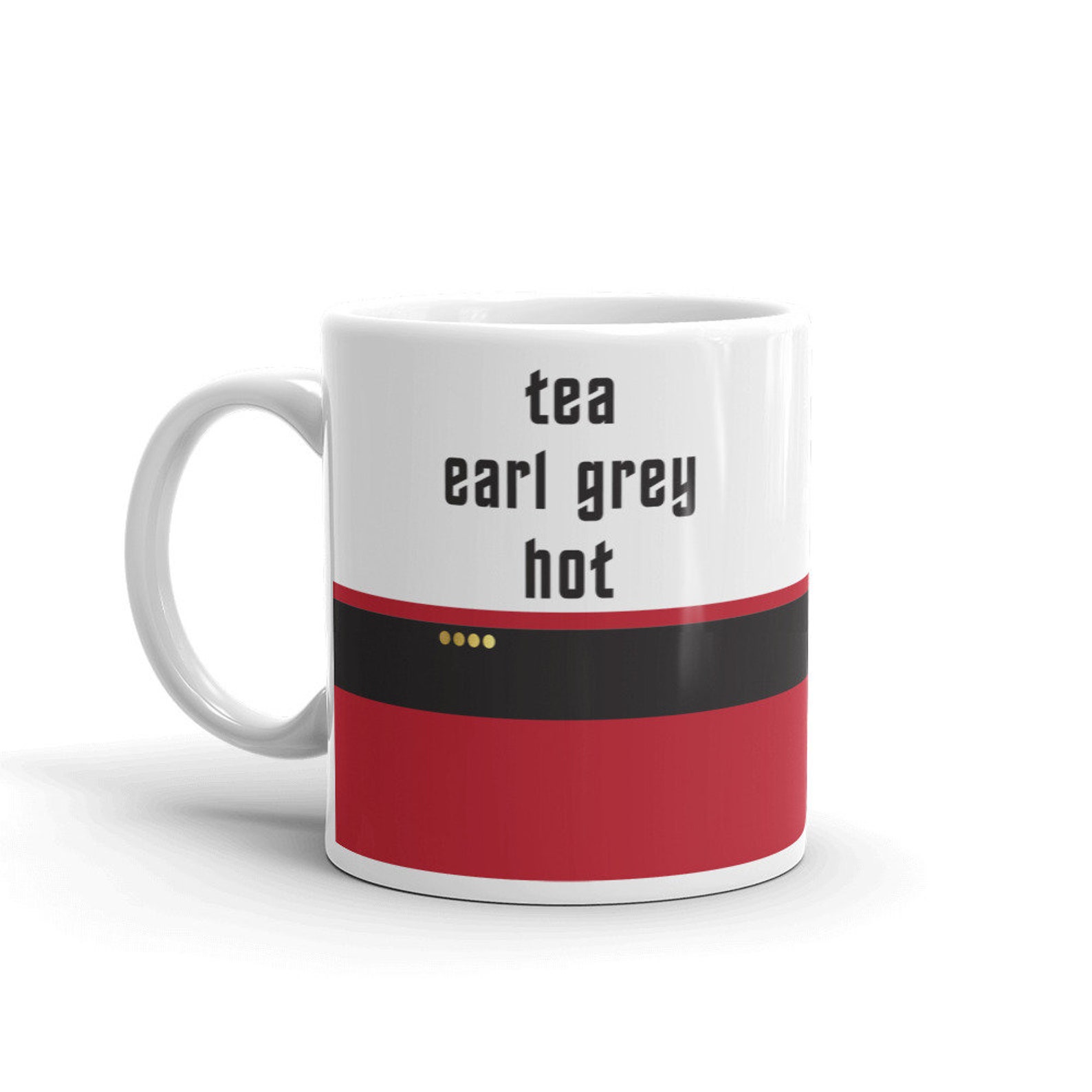Captain JeanLuc Picard Tea Earl Grey Hot Mug Etsy