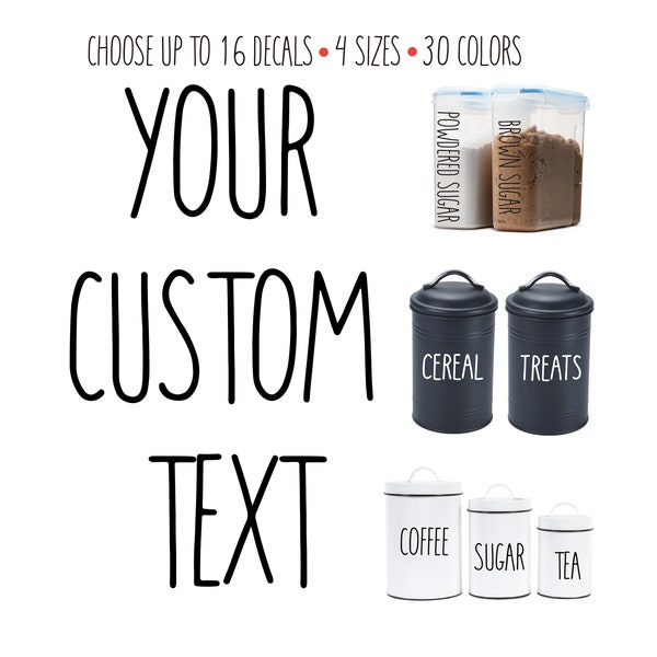 Rae Dunn Decals Etsy