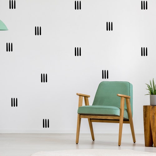 Boho Wall Decal Peel and Stick Wall Decal Herringbone Wall Sticker No