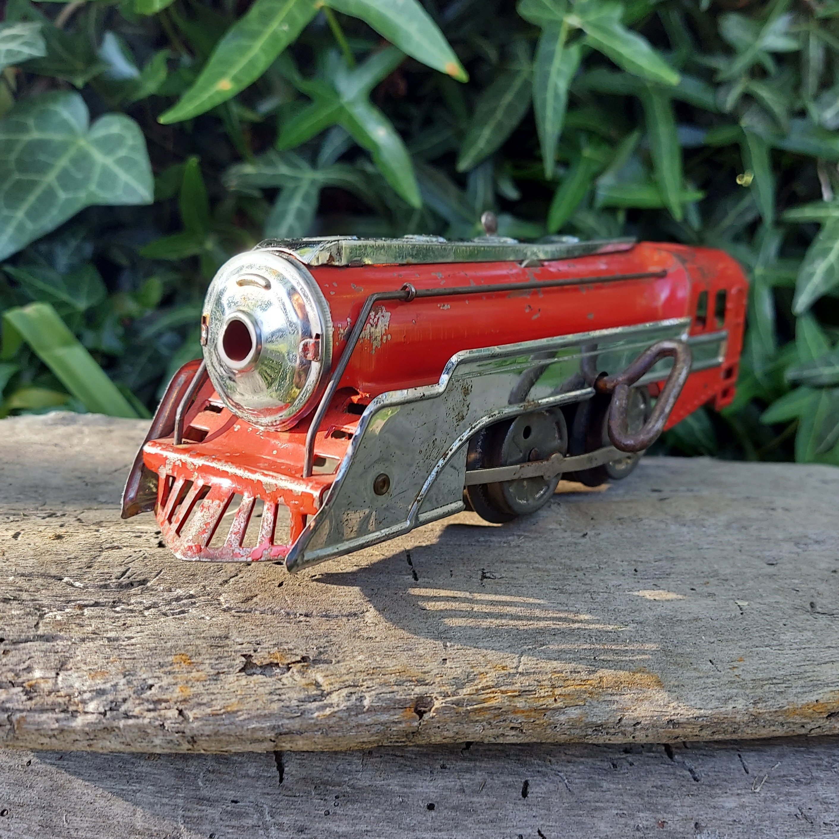 Postwar Hafner Clockwork Engine Working Vintage WindUp O Etsy