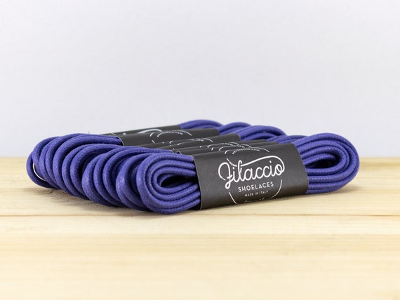 purple dress shoe laces