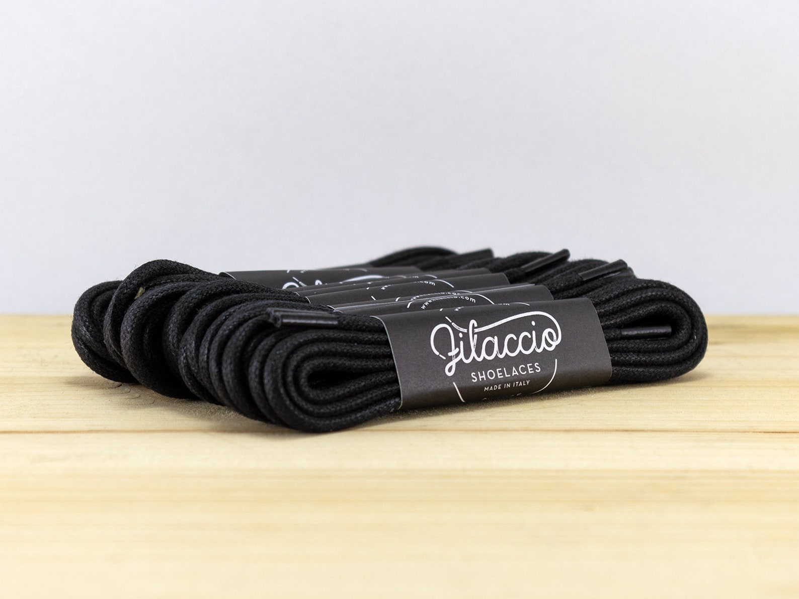80cm black shoe laces