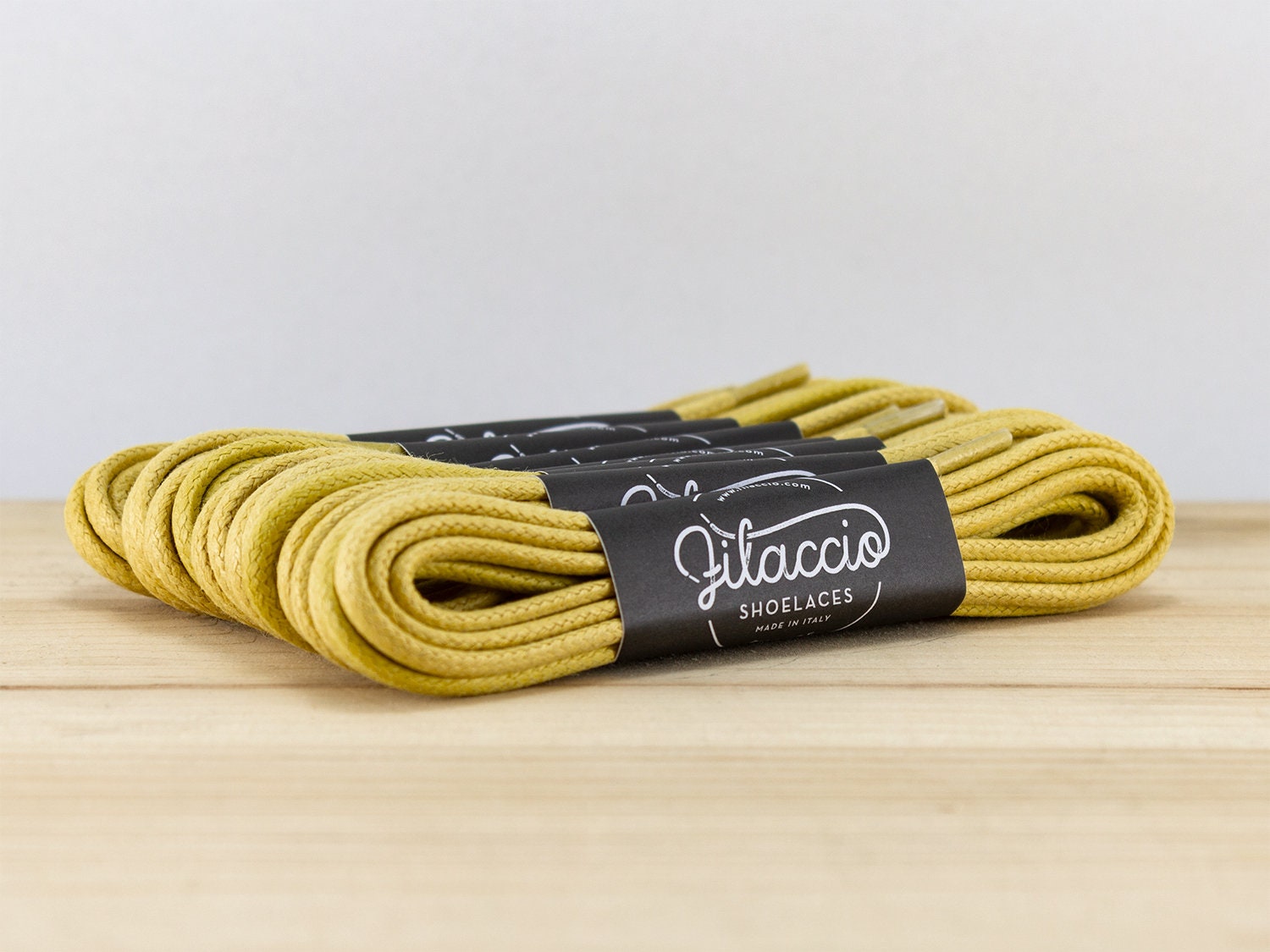 Yellow shoe laces Dress shoelaces Boot Laces Round waxed Etsy