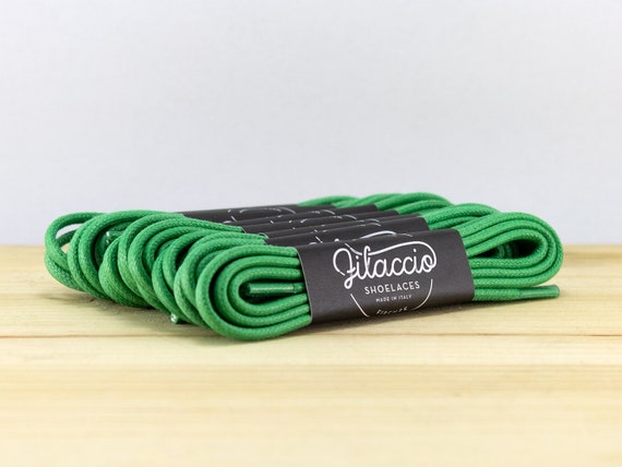 green shoelaces