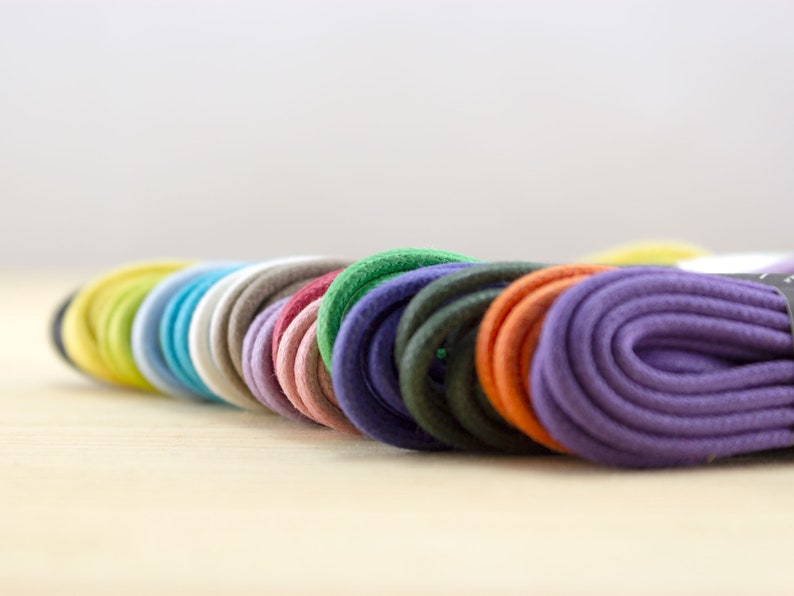 Turquoise shoe laces Dress shoelaces Boot Laces Round Etsy