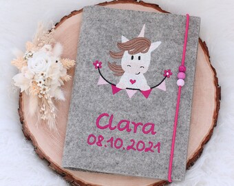 Personalisierte Einhorn Stoff Wimpel ~ Name Geschenk/Einhorn Thema Schlafzimmer/pink Personalisierte Einhorn Stoff Wimpel ~ Name Geschenk/Einhorn Thema Schlafzimmer/pink