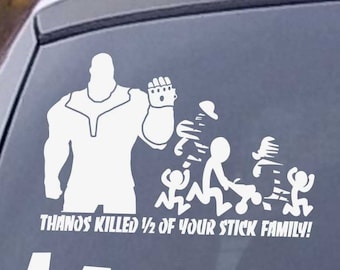 Thanos Killed Half Of Your Stick Family - The Empire Hates Your Stick Family - Dachshund Ate Your Stick Family