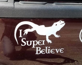 Tad Cooper Bearded Dragon 3.5"-11.5" Die Cut Vinyl Decal Sticker