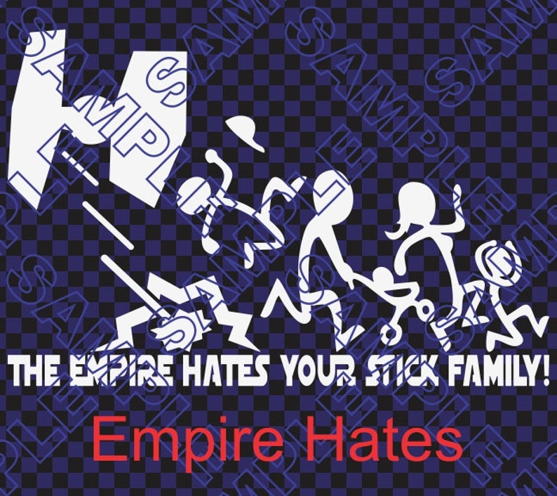 Thanos mató a la mitad de tu familia stick El Imperio odia a tu familia stick Dachshund se comió a tu familia stick imagen 4