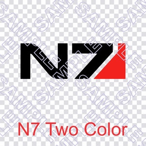 Mass Effect N7, Renegade, Paragon Die Cut Vinyl Decal Sticker image 3