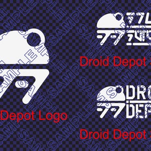 Star Wars Galaxy's Edge Inspired Die Cut Vinyl Decal Sticker image 8