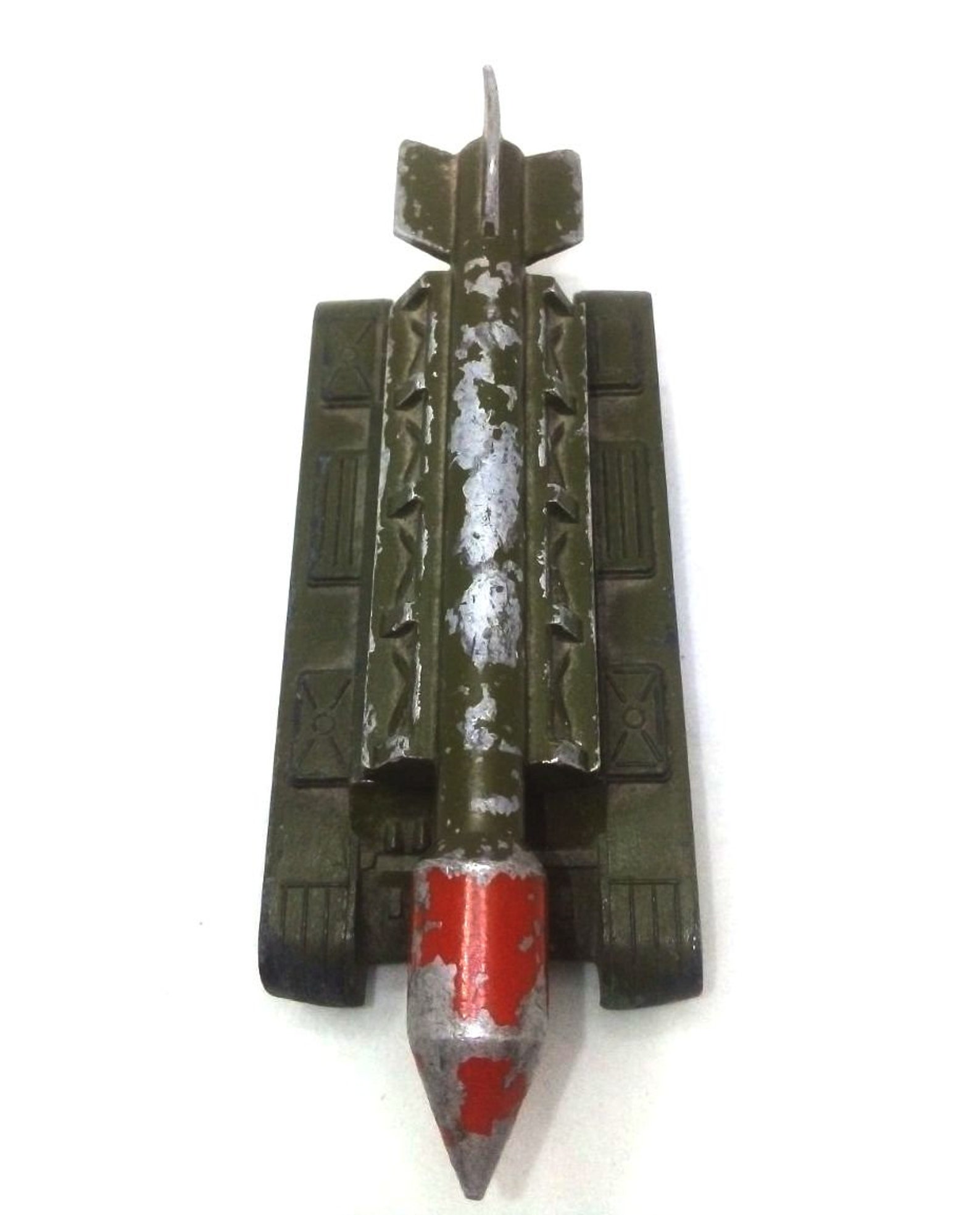 Vintage Soviet Toy Missile Launcher Rocket Armored Vehicle Etsy