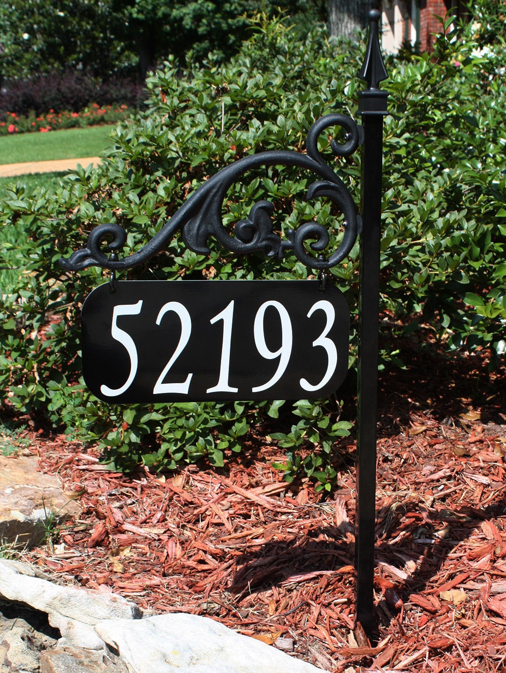 Annandale Reflective Address Sign Customized w/ Address on Etsy