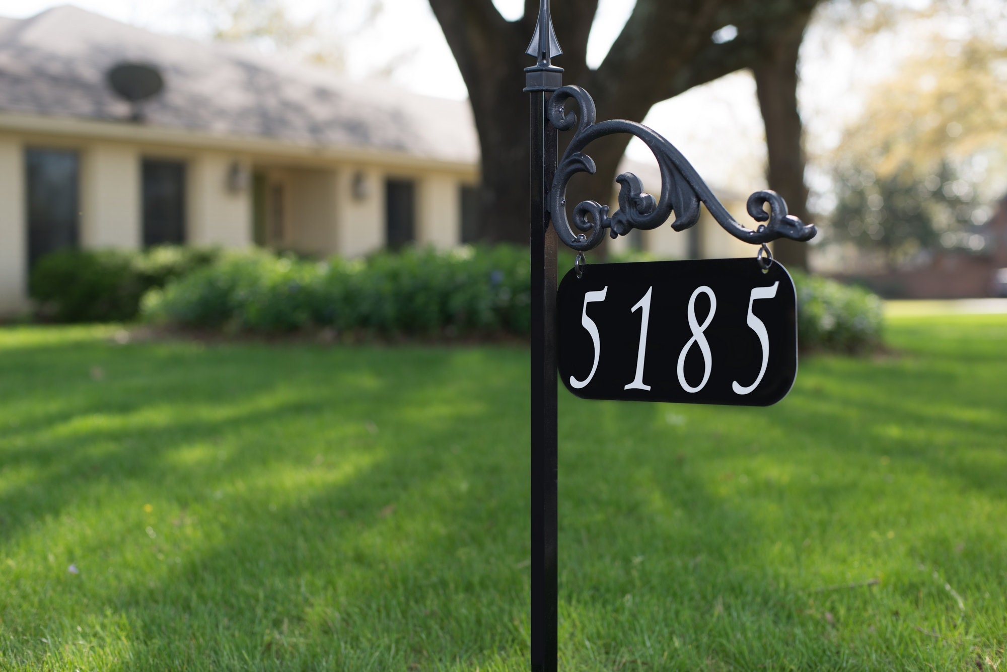 Annandale Reflective Address Sign Customized w/ Address on Etsy