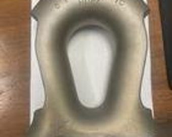Bronze Rope Thimble for 3" Plastic Rope, Newco KC, MO