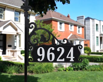 Wholesale Lot Of Boardwalk 48" Reflective Address Signs Starter Kit - 18ct   Wholesale
