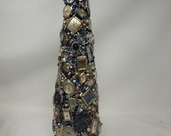 Hand Made Time Tree With Over 50 Vintage to Modern Watches