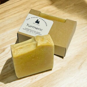 Turmeric - Handmade - Soap - Natural - Moisturizing - Self Care Gift - Vegan - Stocking Stuffer - Gift for Him - Gift for Her