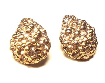 Joe Eustace, Pendientes modernistas, Vintage Zuni, Pendientes de granada