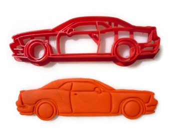 Dodge Challenger cookie cutter fondant cutter